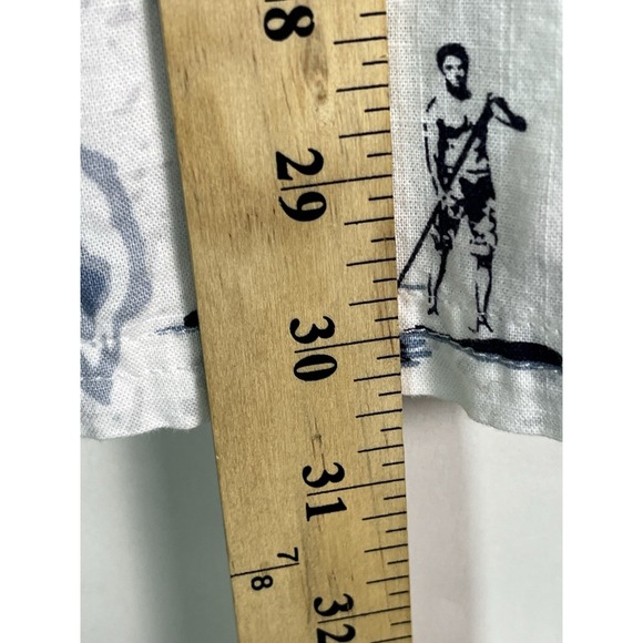 Croft & Barrow Hawaiian Shirt Mens L Multicolor Beach Boat Short Sleeve Button - Picture 3 of 7